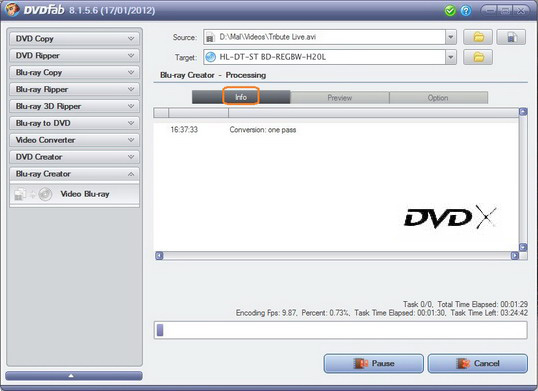 DVDFab Blu-ray Creator tutorial